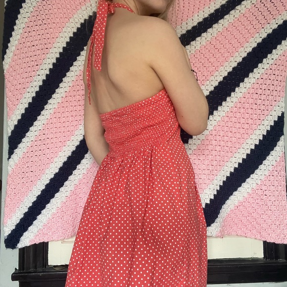 !!! SOLD!!! NOBO Red And white polka dot dress - Picture 3 of 9